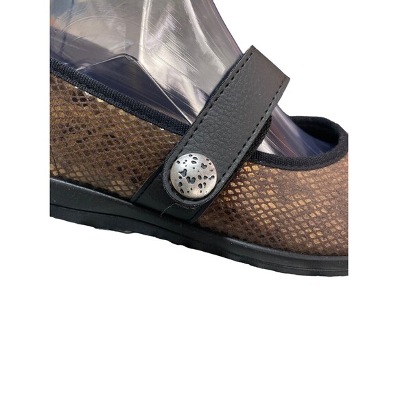 Cosyfeet Shoes Flats Mary Jane Women’s US Size 8 Metalic Comfort Diabetic Shoe - Picture 4 of 15